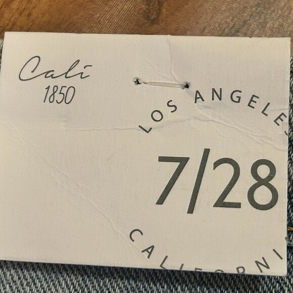 New. Gorgeous Cali 1850 Baggy Jeans: Size 7/ 28 - Picture 12 of 15